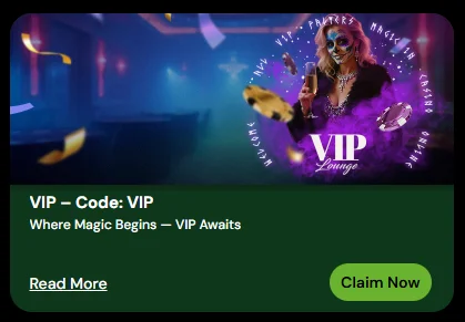 vip code promotion
