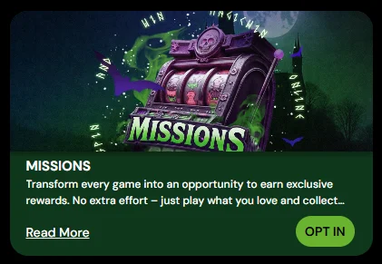 missions promotion exclusive rewards