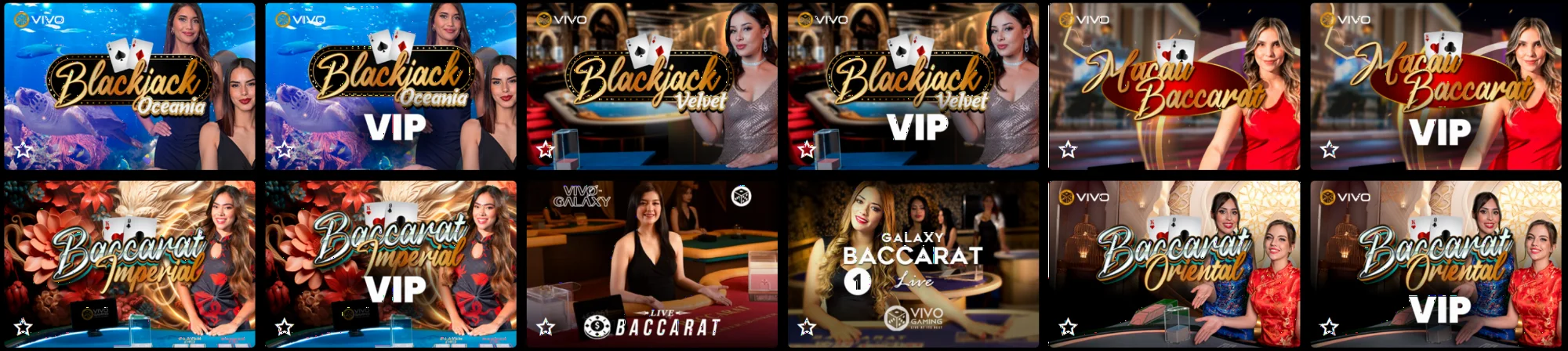 MagicWin live casino dealers and tables